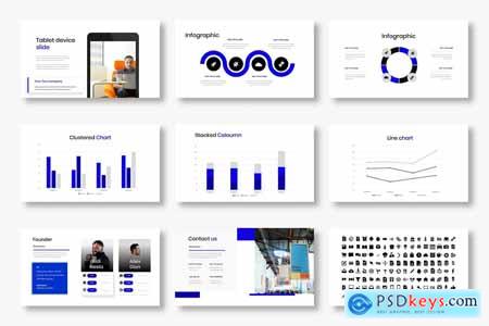 Eduard  Business Powerpoint, Keynote and Google Slides Template
