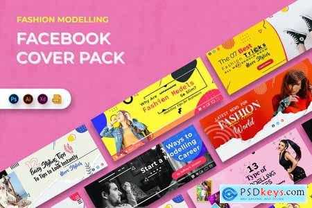 Fashion Facebook Cover Banner Template 3GDZX4T