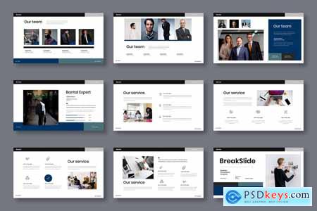Bantal - Business Powerpoint, Keynote and Google Slides Template