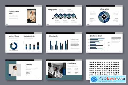 Bantal - Business Powerpoint, Keynote and Google Slides Template
