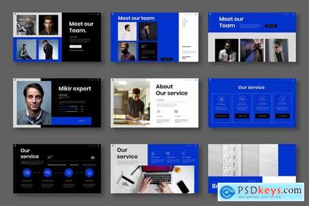 Mikir - Business Powerpoint, Keynote and Google Slides Template
