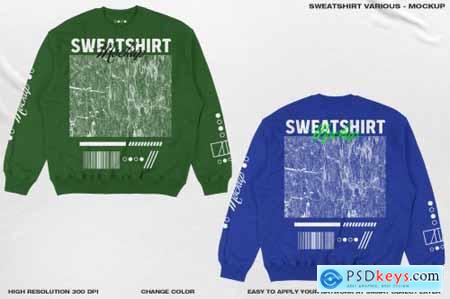 Sweatshirt Various - Mokcup 6463899
