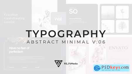 Typography Slide - Abstract Minimal V.06 33855172