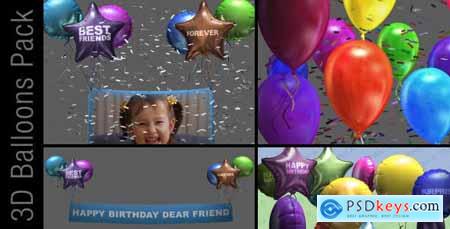 3D Balloon Pack 2887474