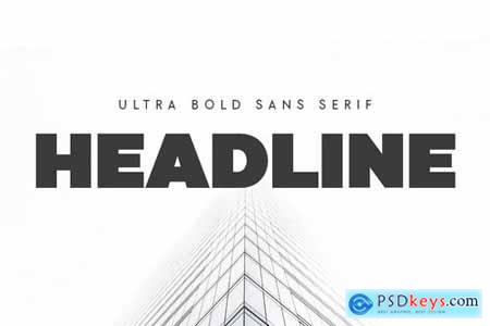 HEADLINE - Ultra Bold Sans Serif