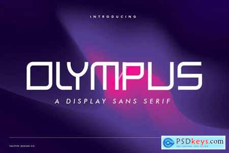 OLYMPUS - Futuristic Font
