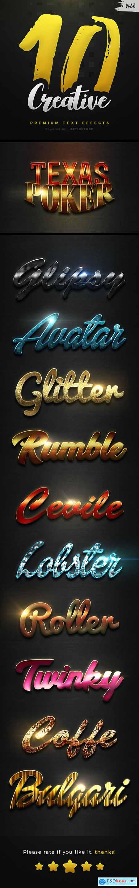 10 Creative Text Effects Vol.6 21038220