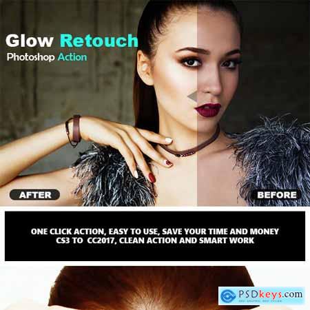 Glow Retouch Photoshop Action 20924703