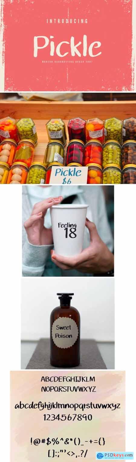 Pickle Font