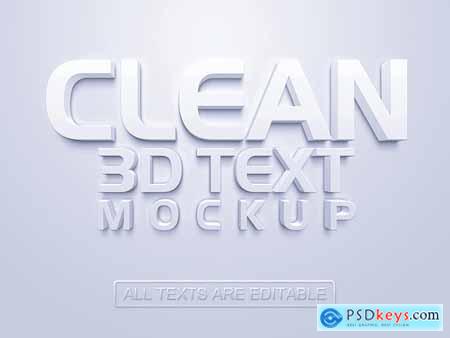3D Text Mockup 20619579