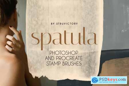 Spatula PS & Procreate Stamp Brushes 6425198