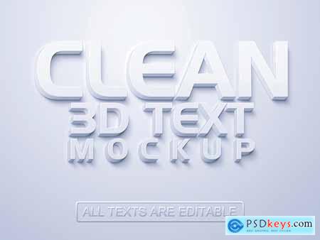 3D Text Mockup 20619579
