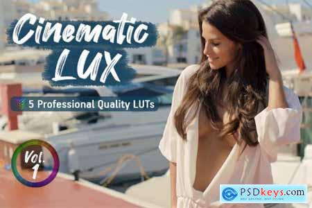 Cinematic LUX - 5 video LUTs 6422000