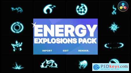 Energy Explosion Elements DaVinci Resolve 32047488