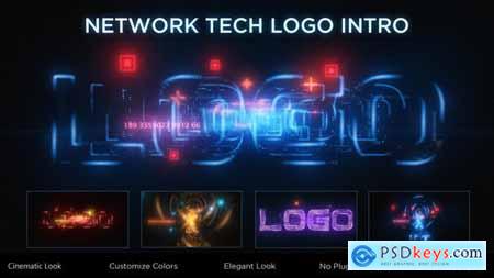 Network Tech Logo Reveal 33907084