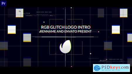 RGB Glitch Logo Intro 32222817