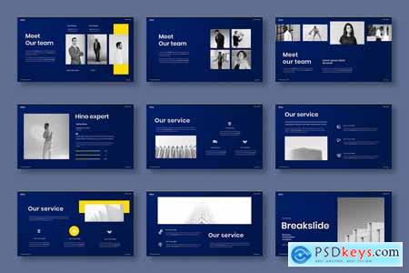 Hino - Business Powerpoint, Keynote and Google Slides Template
