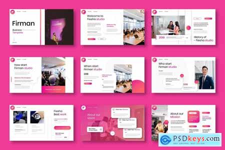 Firman - Business Powerpoint, Keynote and Google Slides Template