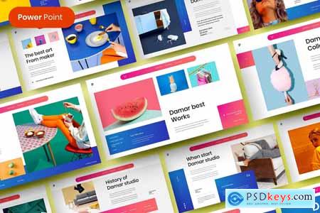 Damar - Business Powerpoint, Keynote and Google Slides Template