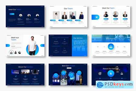 Marina - Business Powerpoint, Keynote and Google Slides Template