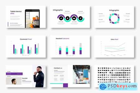 Eudora - Business Powerpoint, Keynote and Google Slides Template