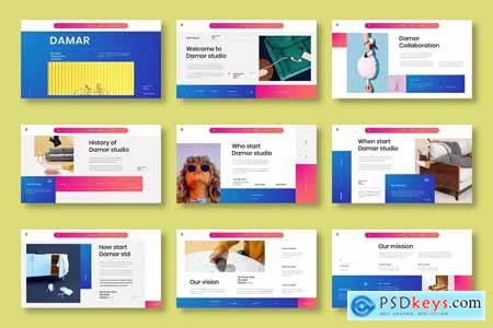Damar - Business Powerpoint, Keynote and Google Slides Template