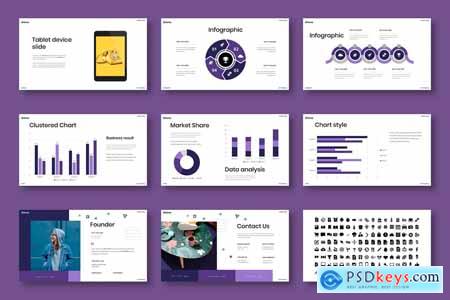 Brisna - Business Powerpoint, Keynote and Google Slides Template