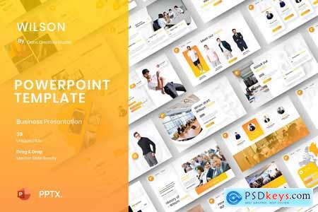Wilson - Business Powerpoint, Keynote and Google Slides Template