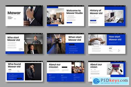 Mawar - Business Powerpoint, Keynote and Google Slides Template
