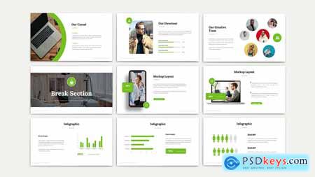 Osional - Minimals Powerpoint, Keynote and Google Slides Template