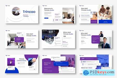 Trincao  Business Powerpoint, Keynote and Google Slides Template