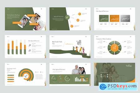 ToCare Powerpoint, Keynote and Google Slides Template