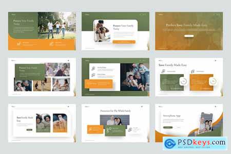 ToCare Powerpoint, Keynote and Google Slides Template