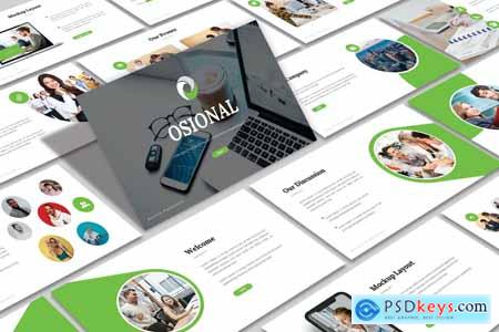 Osional - Minimals Powerpoint, Keynote and Google Slides Template