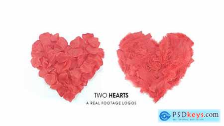 Two Hearts Logos 14871140