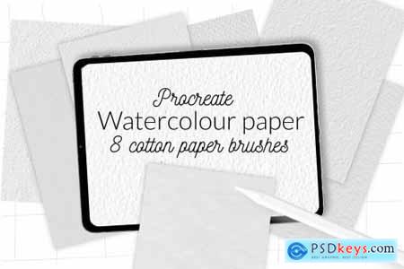 Procreate watercolor cotton paper 6135346