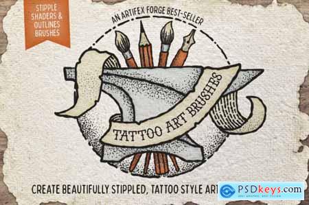 Tattoo Art Brushes - Procreate 4692079