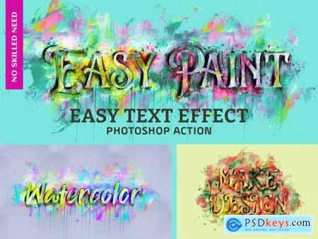 Watercolor Text Paint Plugin 6390155