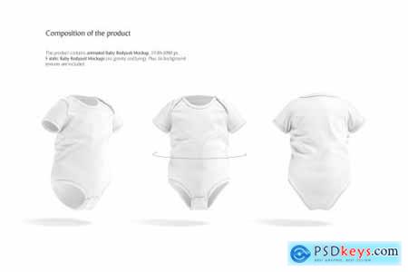 Baby Bodysuit Animated Mockup 6491561