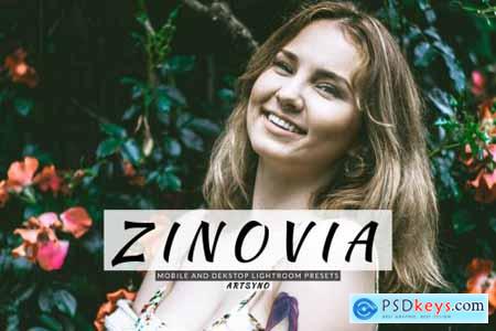 Zinovia Lightroom Presets Dekstop and Mobile