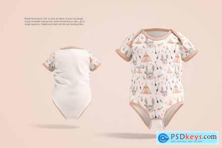 Baby Bodysuit Animated Mockup 6491561