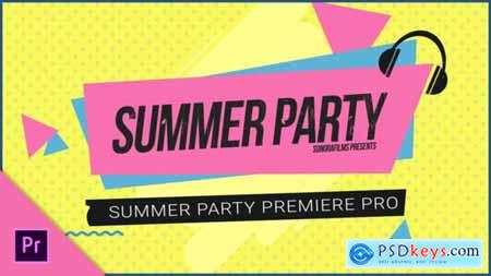 Summer Party Mogrt Pack 32274699