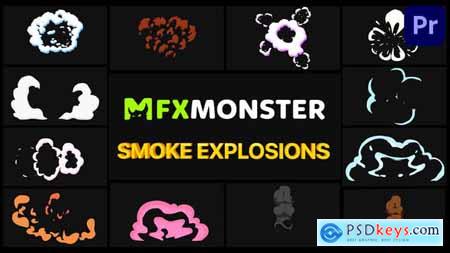 Smoke Explosions Pack Premiere Pro MOGRT 32288589