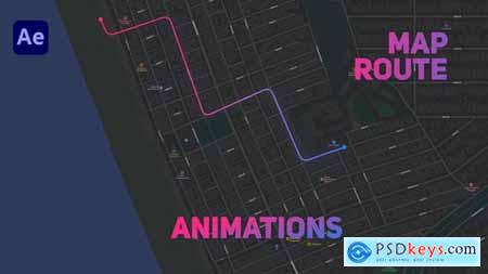 Map Route Animations 34000672