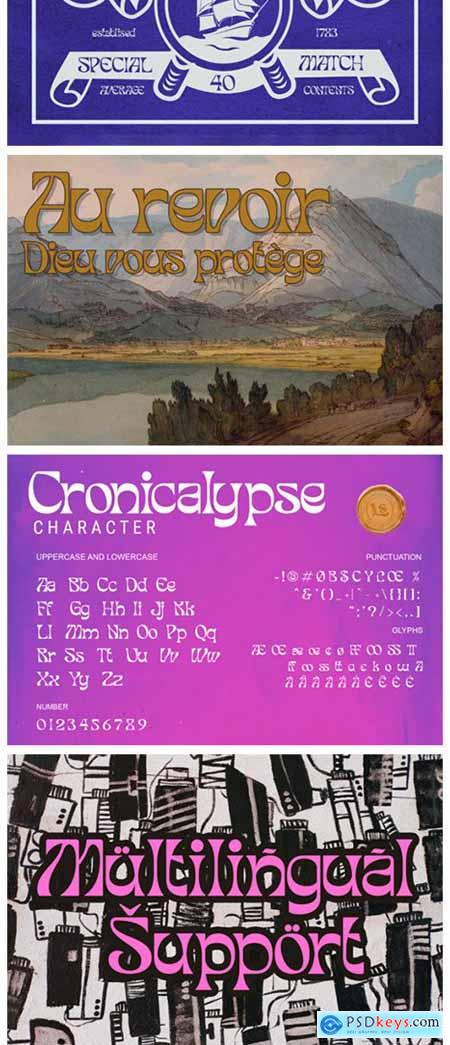 Cronicalypse Font