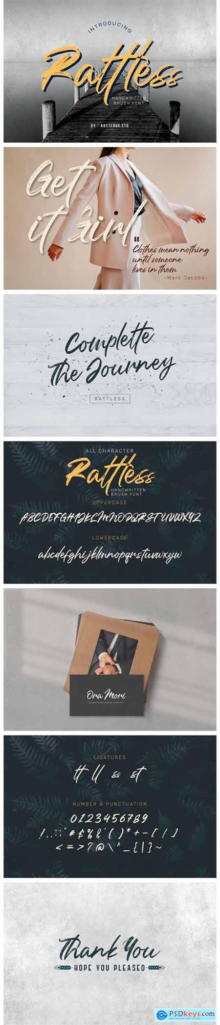 Rattless Font