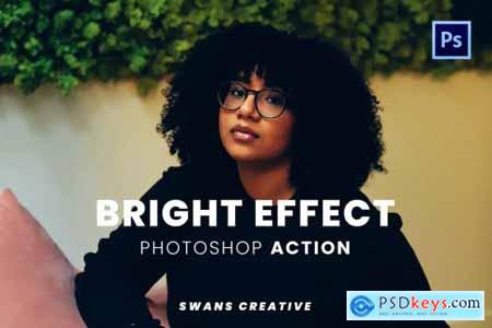 Bright Effect Photoshop Action