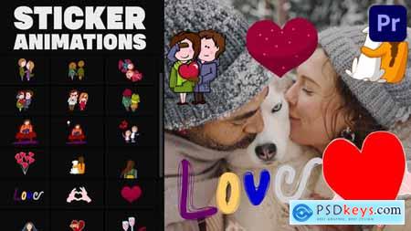 Love Lyric Animations Premiere Pro MOGRT 33840101