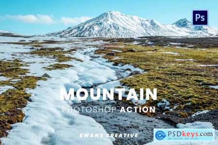 Mountain Photoshop Action