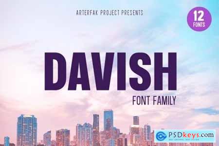 Davish Font Family 2895269